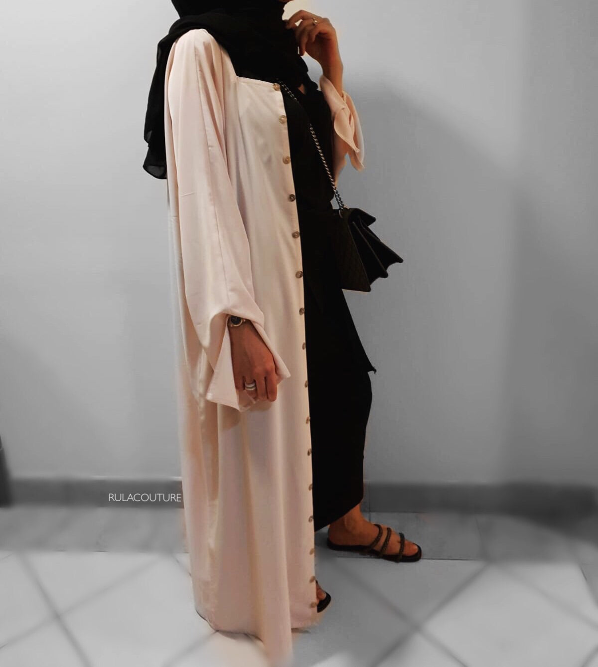 Buttoned Beige - RULACOUTURE