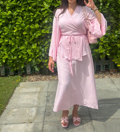 IMAN Two Piece Skirt Set - RULACOUTURE 