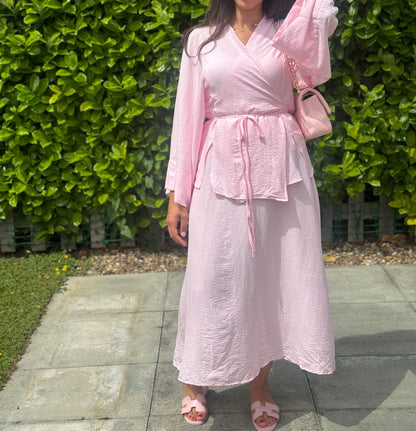 IMAN Two Piece Skirt Set - RULACOUTURE 