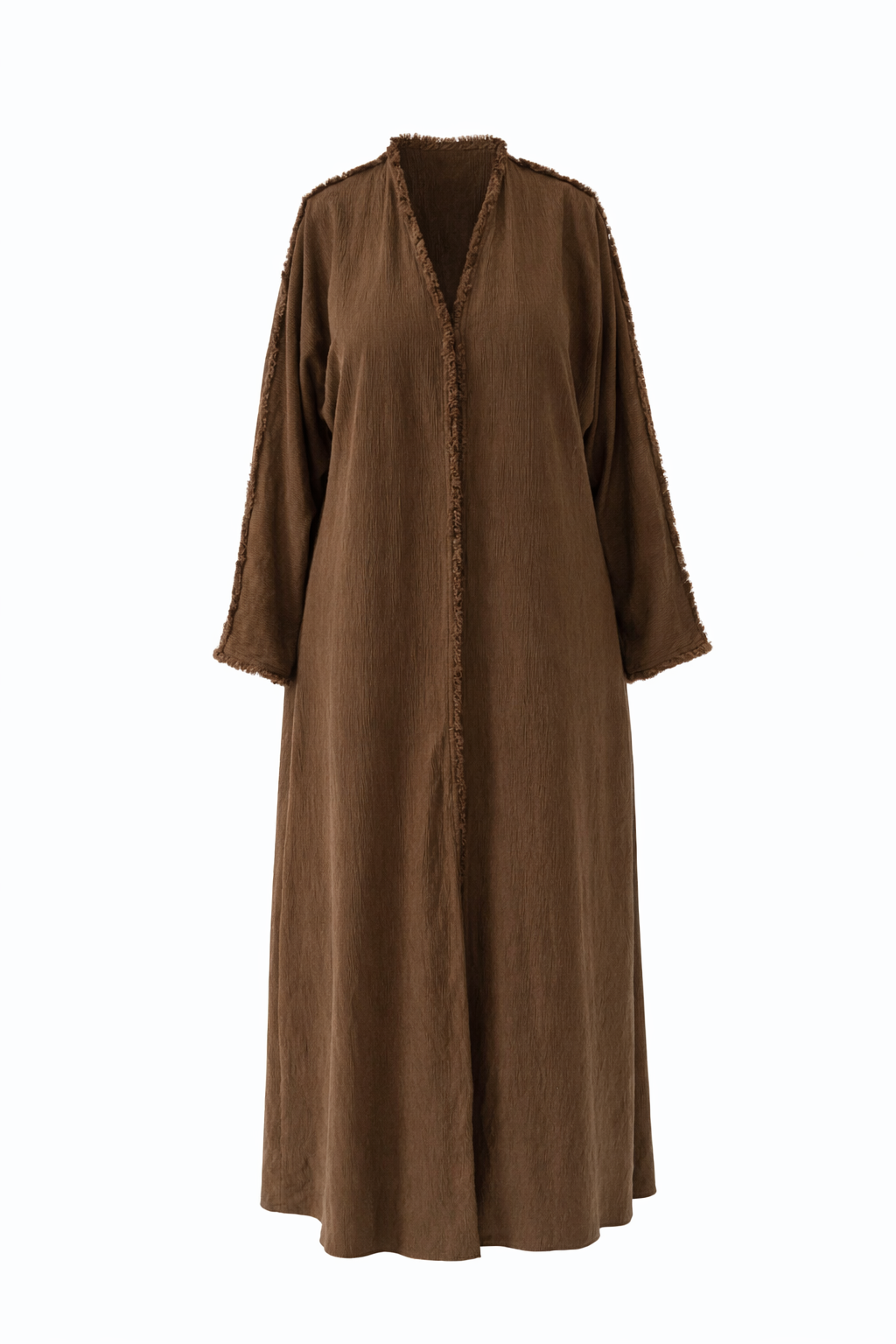 THE FRAYED EDGE WINTER ABAYA