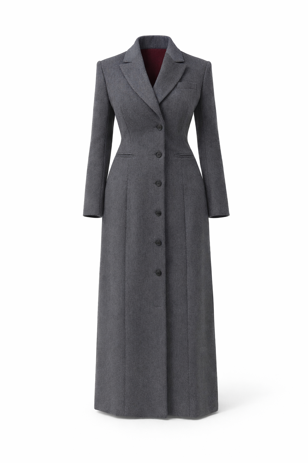 THE CISELE HOURGLASS WOOL COAT