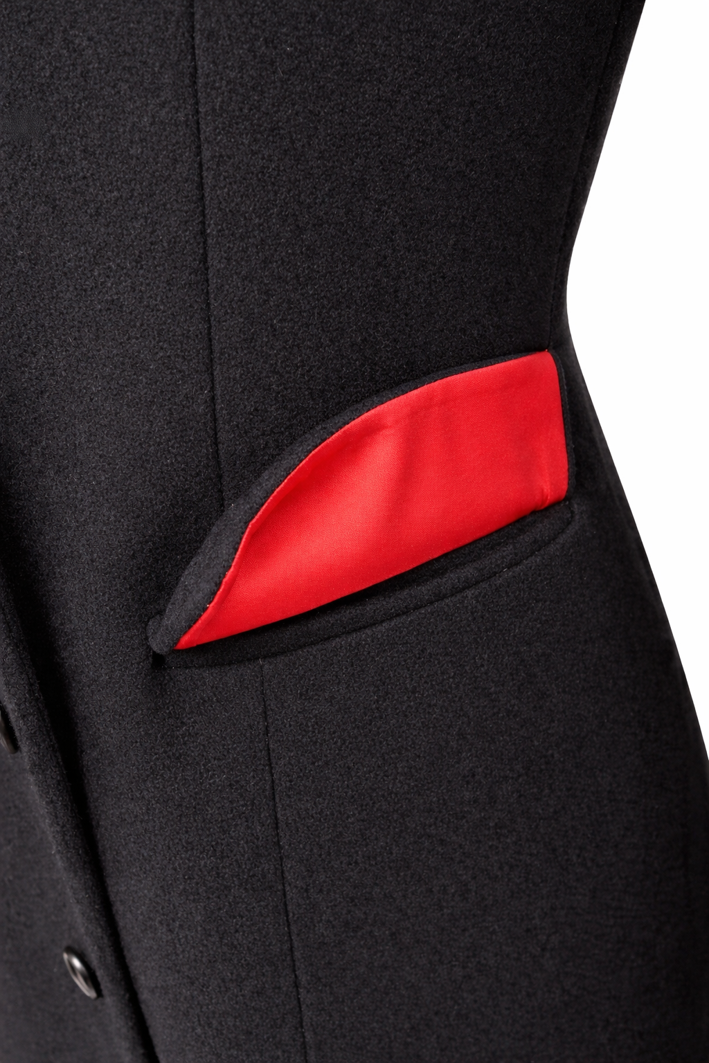 THE VALERIE HOURGLASS WOOL COAT