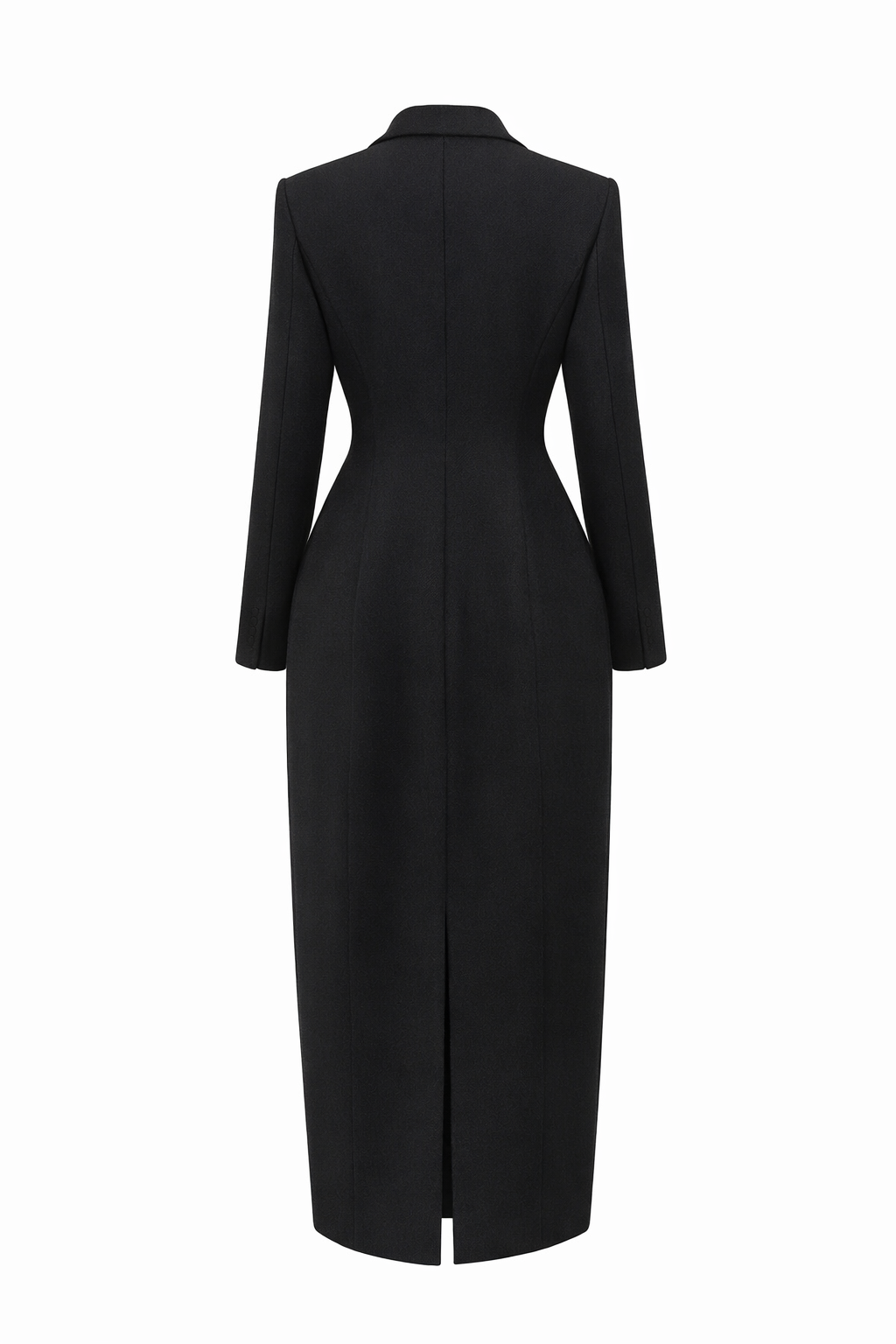 THE VALERIE HOURGLASS WOOL COAT