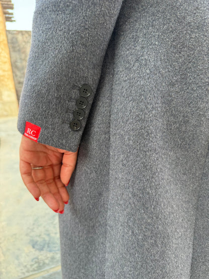 Ciselè Hourglass Maxi Wool Coat