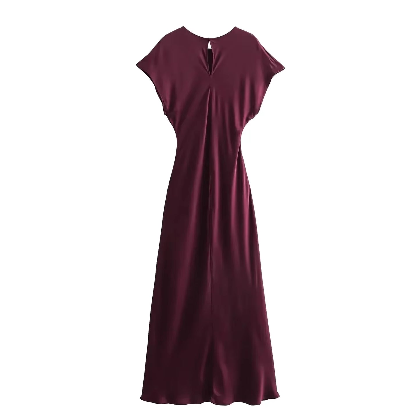 Satin Maxi Dress
