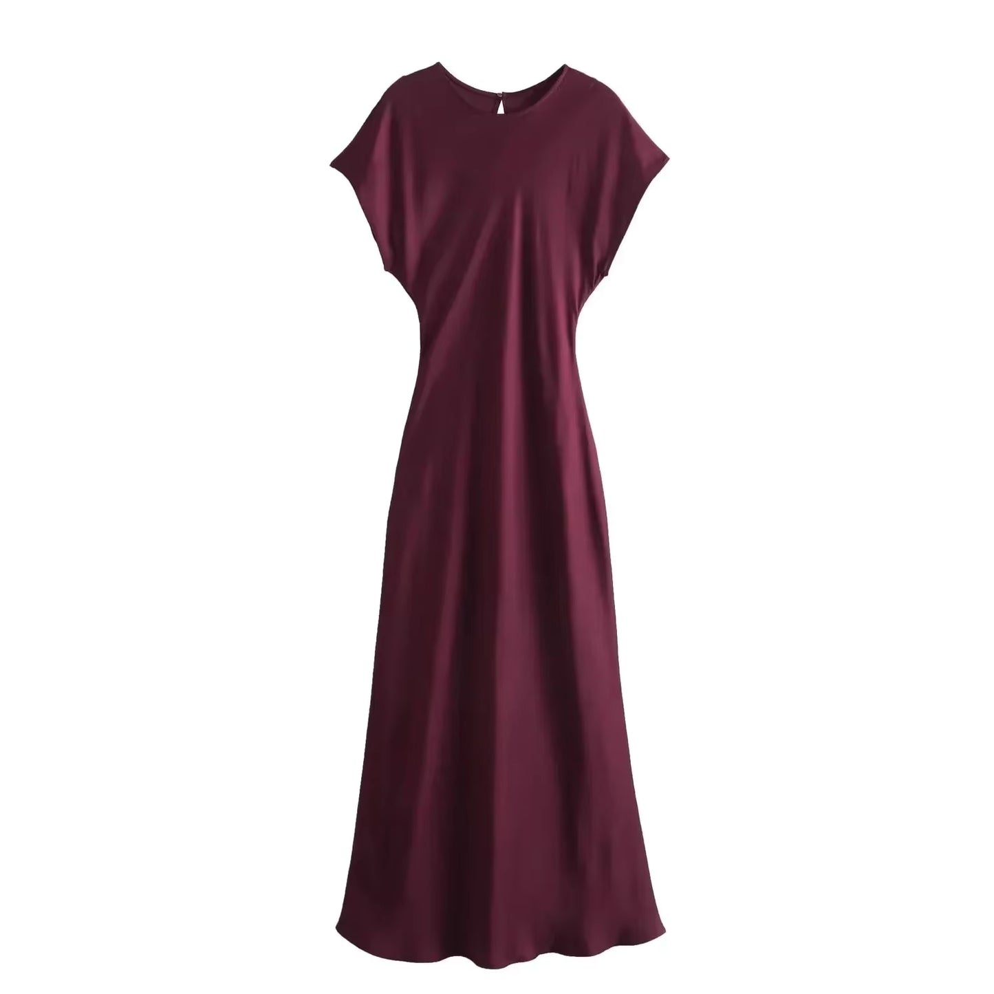 Satin Maxi Dress